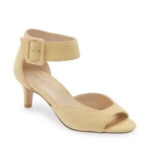 Pelle Moda Suede Ankle Strap Sandal
